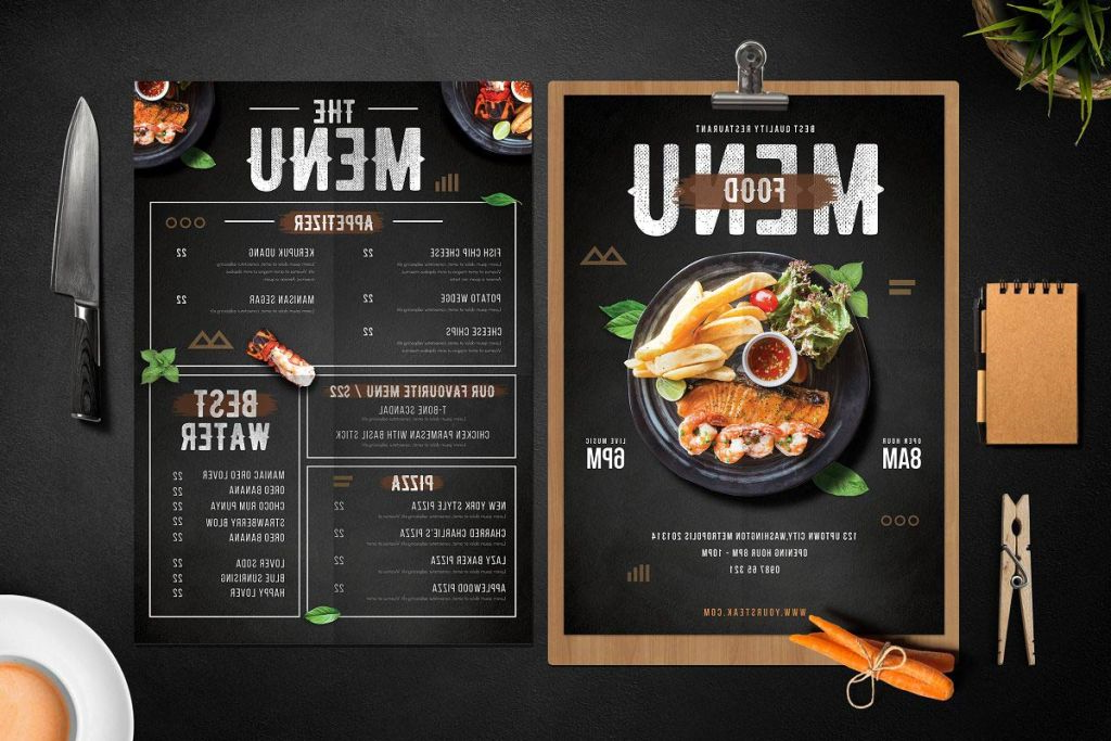 如何设计菜单以支持您的餐厅品牌